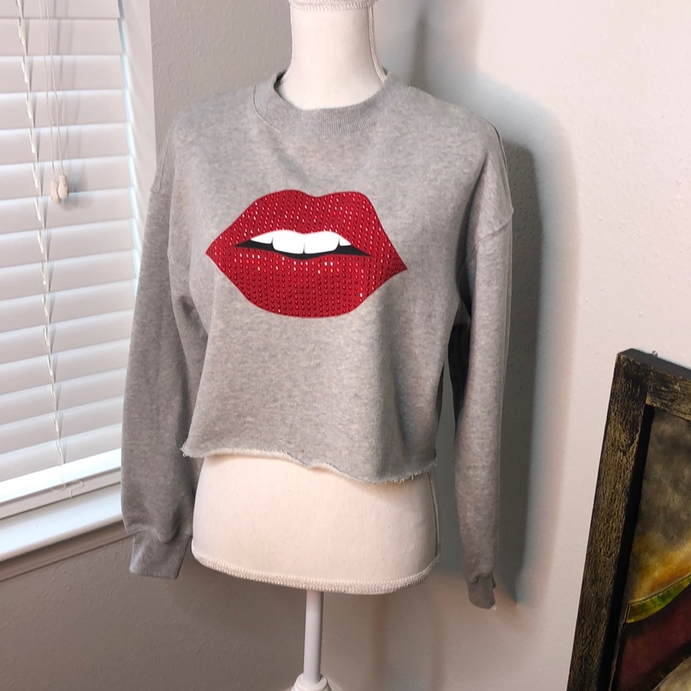 Crop sweatshirt